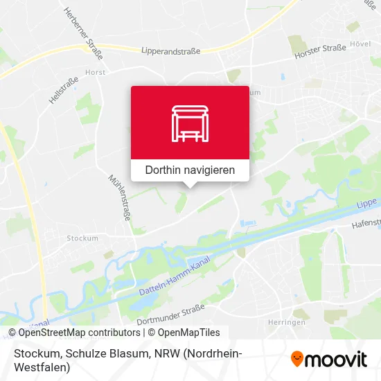 Stockum, Schulze Blasum Karte