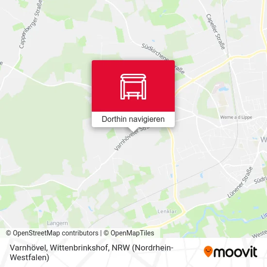 Varnhövel, Wittenbrinkshof Karte