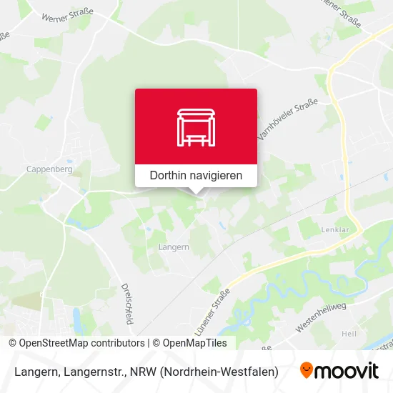 Langern, Langernstr. Karte