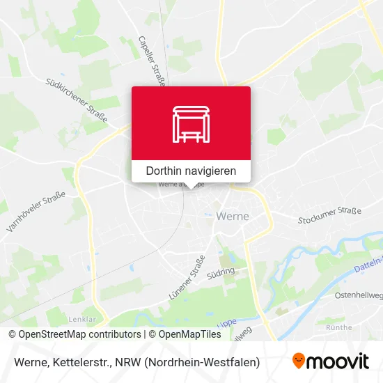 Werne, Kettelerstr. Karte