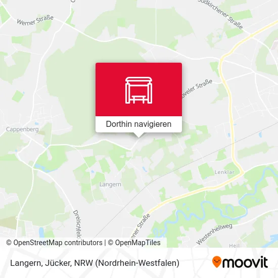 Langern, Jücker Karte