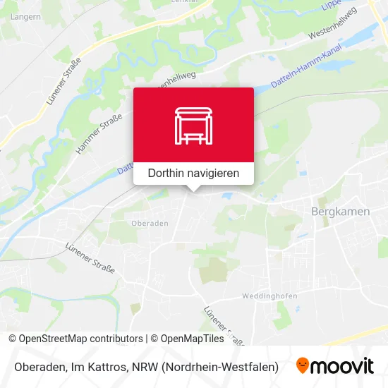 Oberaden, Im Kattros Karte