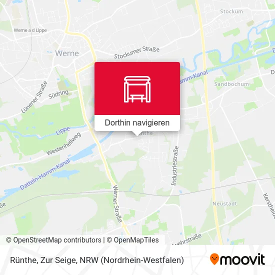 Rünthe, Zur Seige Karte