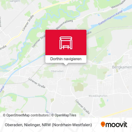 Oberaden, Nielinger Karte