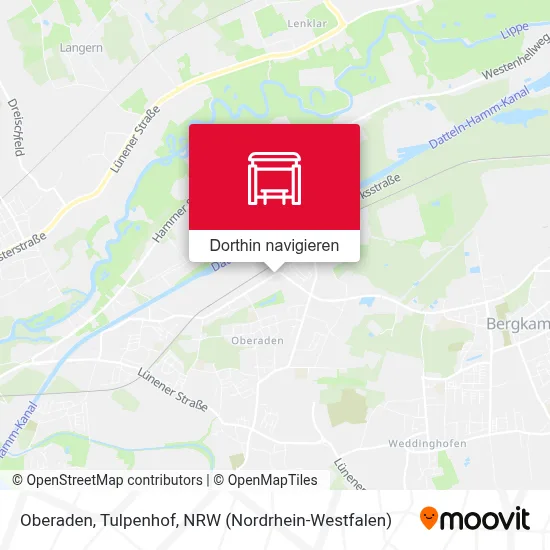 Oberaden, Tulpenhof Karte