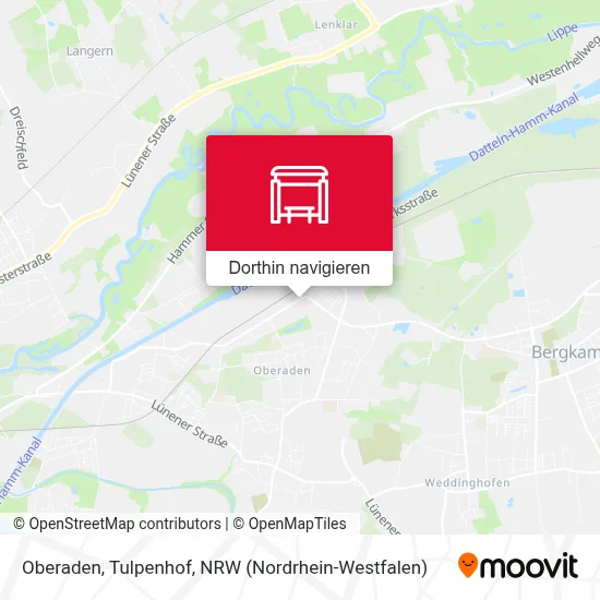 Oberaden, Tulpenhof Karte