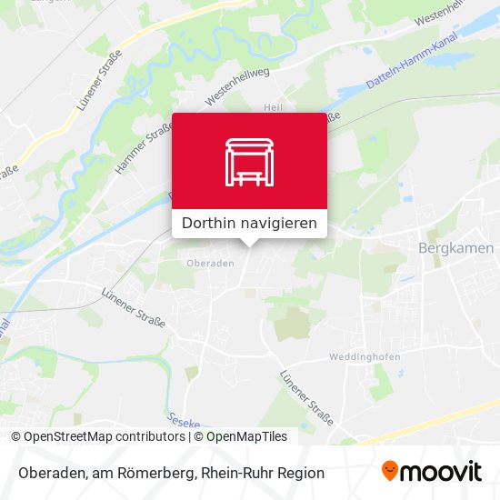 Oberaden, am Römerberg Karte