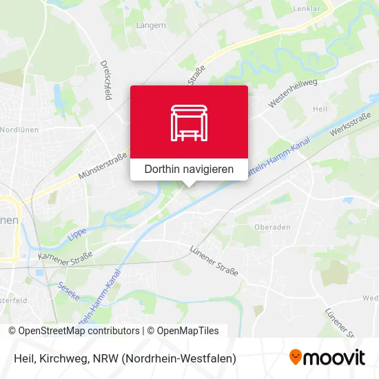 Heil, Kirchweg Karte