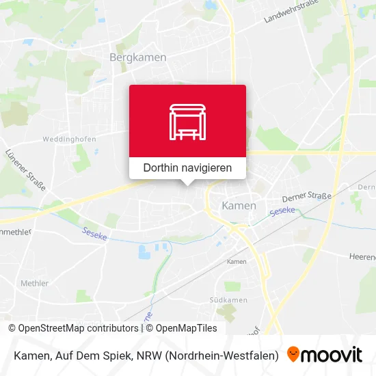 Kamen, Auf Dem Spiek Karte