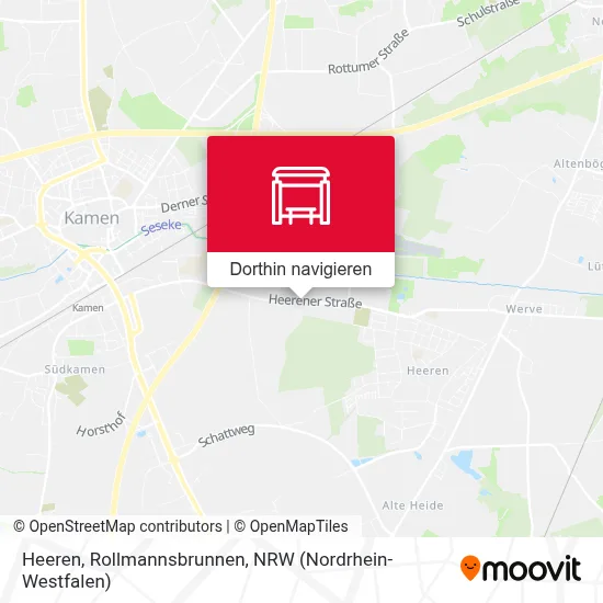 Heeren, Rollmannsbrunnen Karte