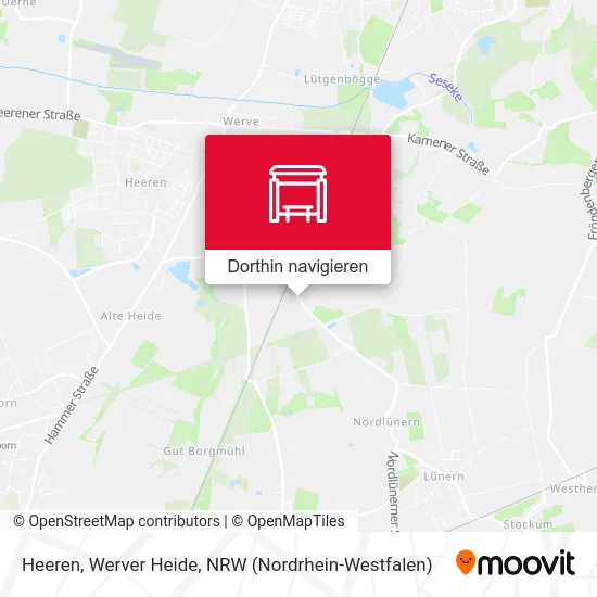 Heeren, Werver Heide Karte