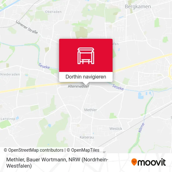 Methler, Bauer Wortmann Karte