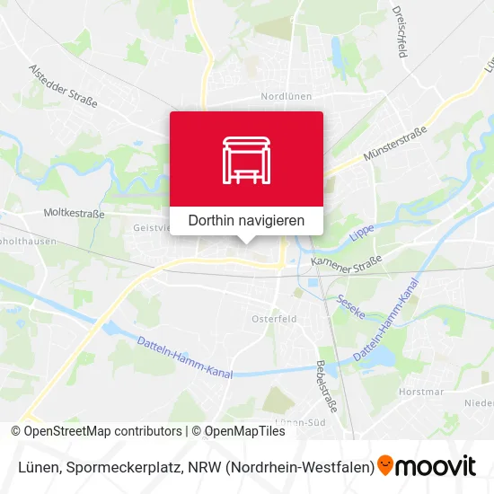 Lünen, Spormeckerplatz Karte