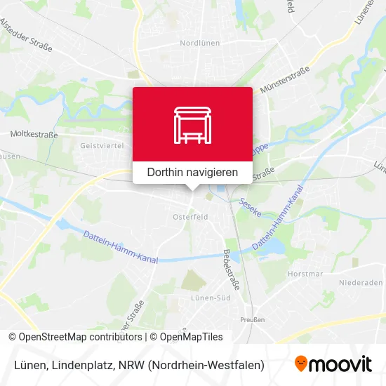 Lünen, Lindenplatz Karte