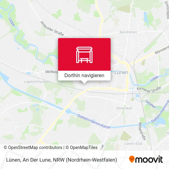 Lünen, An Der Lune Karte