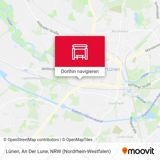Lünen, An Der Lune Karte