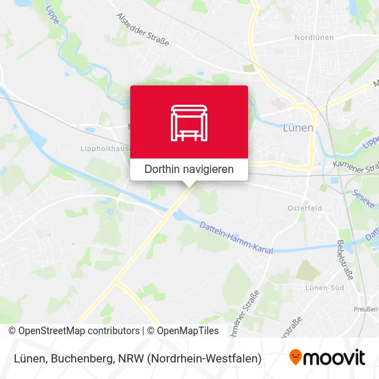 Lünen, Buchenberg Karte