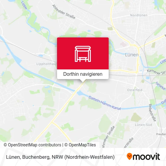 Lünen, Buchenberg Karte