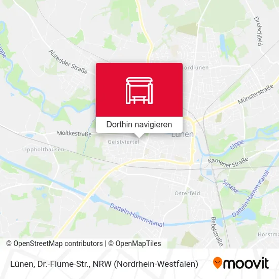 Lünen, Dr.-Flume-Str. Karte