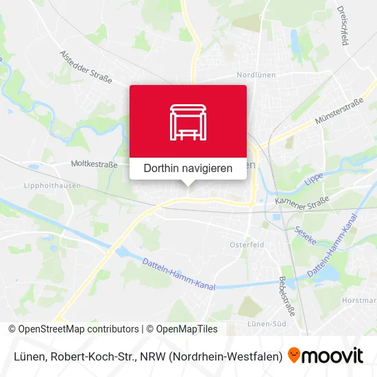 Lünen, Robert-Koch-Str. Karte