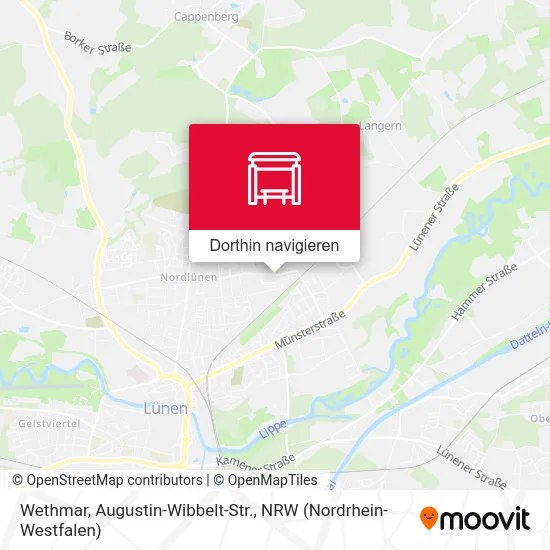 Wethmar, Augustin-Wibbelt-Str. Karte