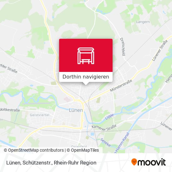Lünen, Schützenstr. Karte