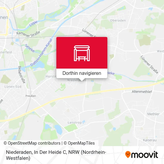 Niederaden, In Der Heide C Karte