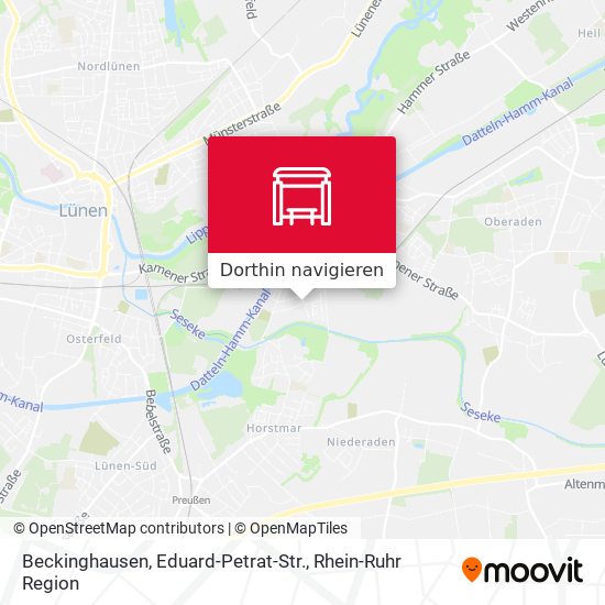 Beckinghausen, Eduard-Petrat-Str. Karte