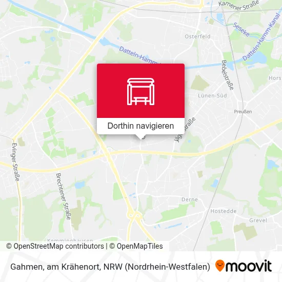 Gahmen, am Krähenort Karte