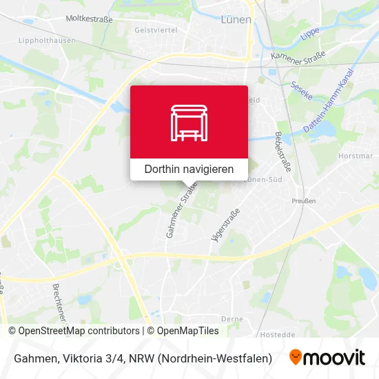 Gahmen, Viktoria 3/4 Karte