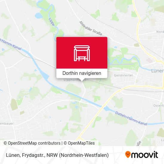 Lünen, Frydagstr. Karte