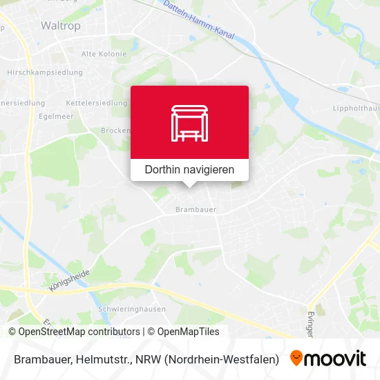 Brambauer, Helmutstr. Karte