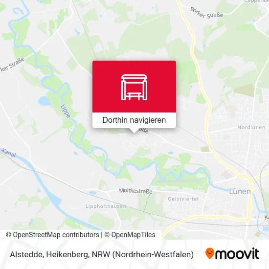 Alstedde, Heikenberg Karte