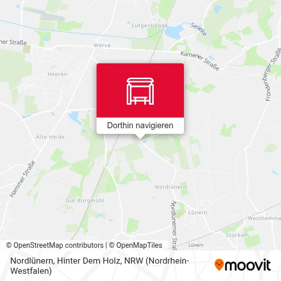 Nordlünern, Hinter Dem Holz Karte