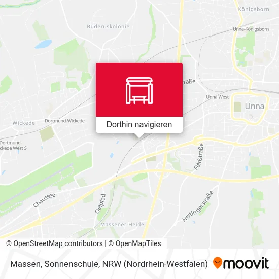 Massen, Sonnenschule Karte