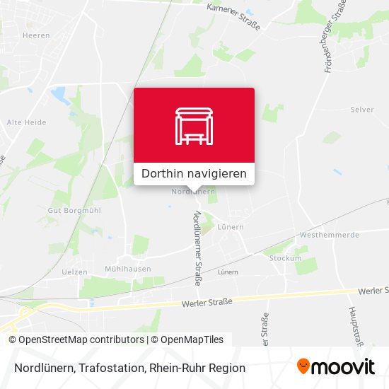 Nordlünern, Trafostation Karte
