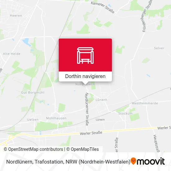 Nordlünern, Trafostation Karte