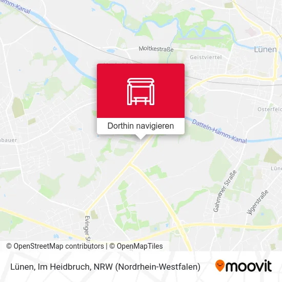 Lünen, Im Heidbruch Karte