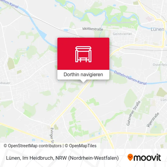 Lünen, Im Heidbruch Karte