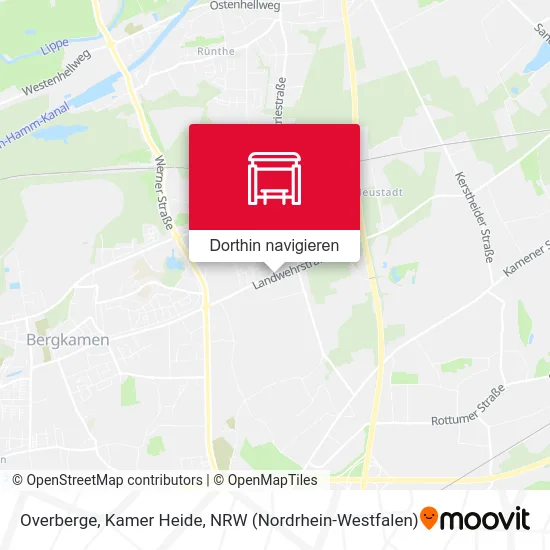 Overberge, Kamer Heide Karte