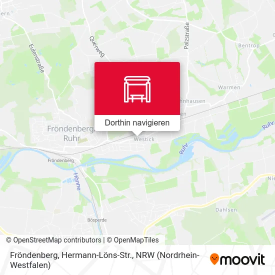 Fröndenberg, Hermann-Löns-Str. Karte