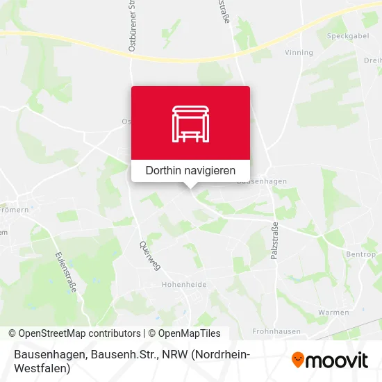 Bausenhagen, Bausenh.Str. Karte