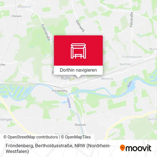 Fröndenberg, Bertholdusstraße Karte