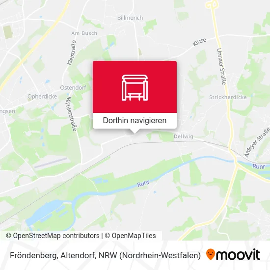 Fröndenberg, Altendorf Karte