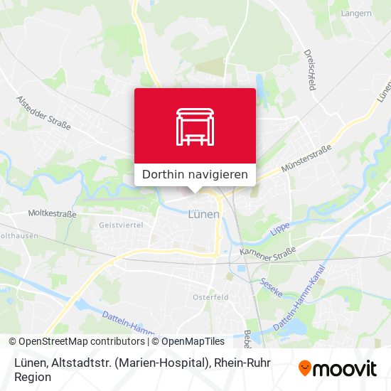 Lünen, Altstadtstr. (Marien-Hospital) Karte
