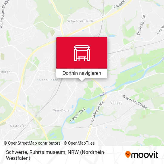 Schwerte, Ruhrtalmuseum Karte