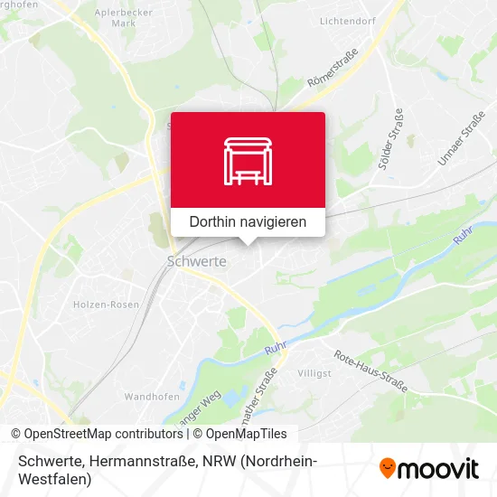 Schwerte, Hermannstraße Karte