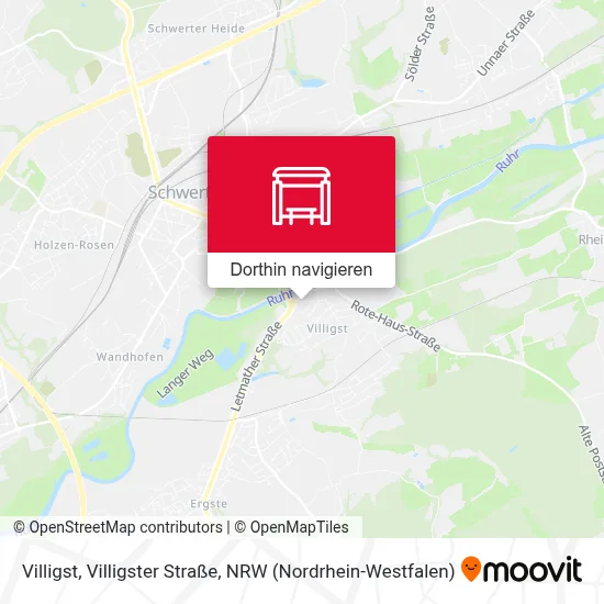 Villigst, Villigster Straße Karte
