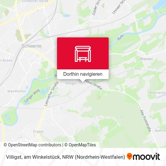 Villigst, am Winkelstück Karte