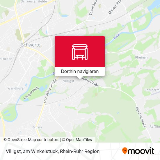 Villigst, am Winkelstück Karte
